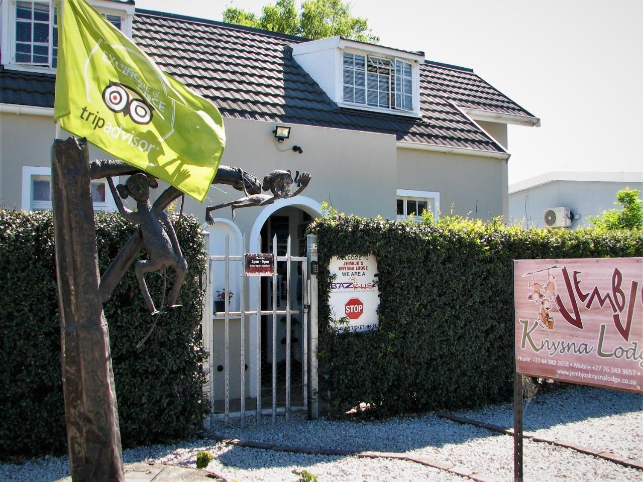Jembjo'S Knysna Lodge & Backpackers מראה חיצוני תמונה